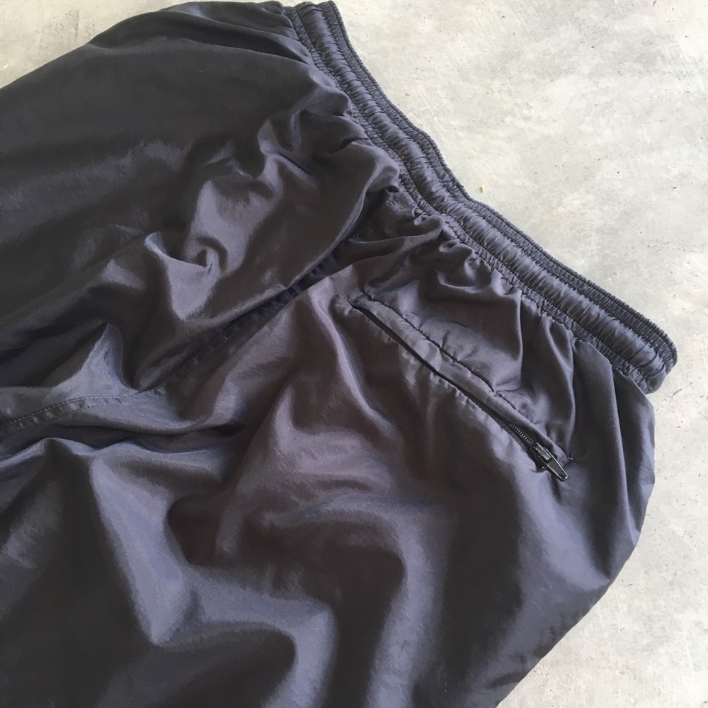 WILSON Black Track Windbreaker Joggers Pants L - Picture 6 of 7